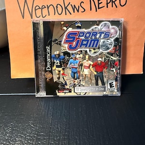 Sports Jam REPRODUCTION CASE No Disc Dreamcast