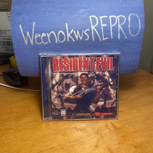 Resident Evil 1 PC version REPRODUCTION Case Only No Disc