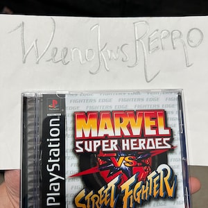 Marvel Super Heroes (Sony PlayStation 1, 1997) for sale online