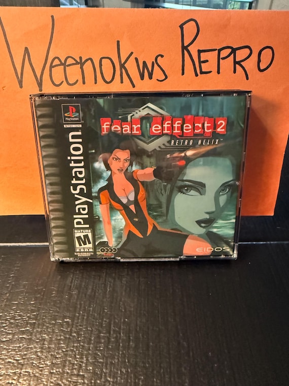 Fear Effect Sur PS1 - Complet, Version Française, Boîtier Et Manuel Inclus, Bon état