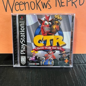 CTR Crash Team Racing REPRODUCTION CASE No Disc ps1