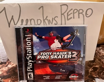 TONY HAWK'S HAWKS SKATEBOARDING SONY PS1 PLAYSTATION 1