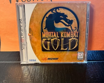 Mortal Kombat Gold REPRODUCTION Case No Game Dreamcast - Etsy