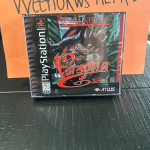 Persona 1 Revelations REPRODUCTION CASE No Disc ps1