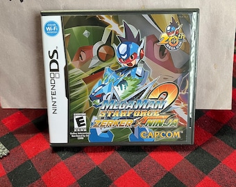 Mega Man ZX Advent Nintendo DS Video Game Complete With Game, Case