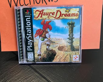 Azure Dreams 復刻版ケース ディスクなし PS1 - Etsy 日本