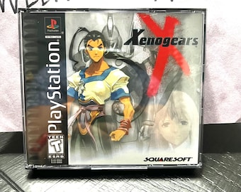 ÉTUI POUR REPRODUCTION Xenogears sans disque ps1