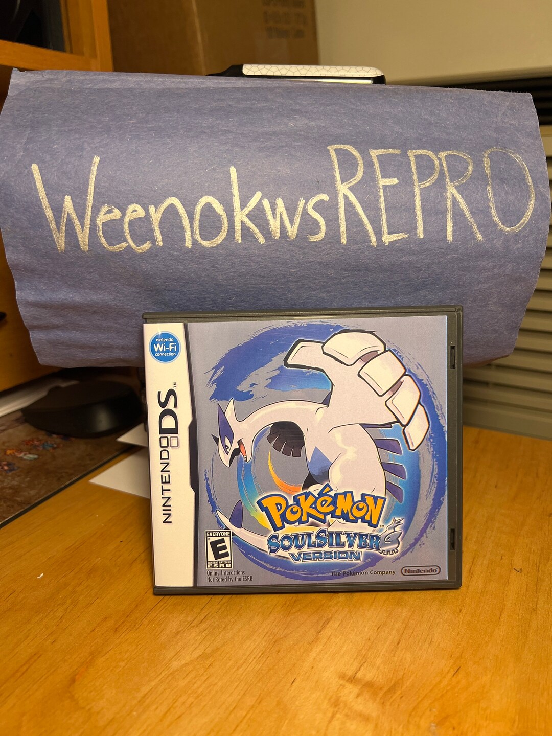 Pokémon Pokemon Soulsilver Version REPRODUCTION CASE No Game Nintendo