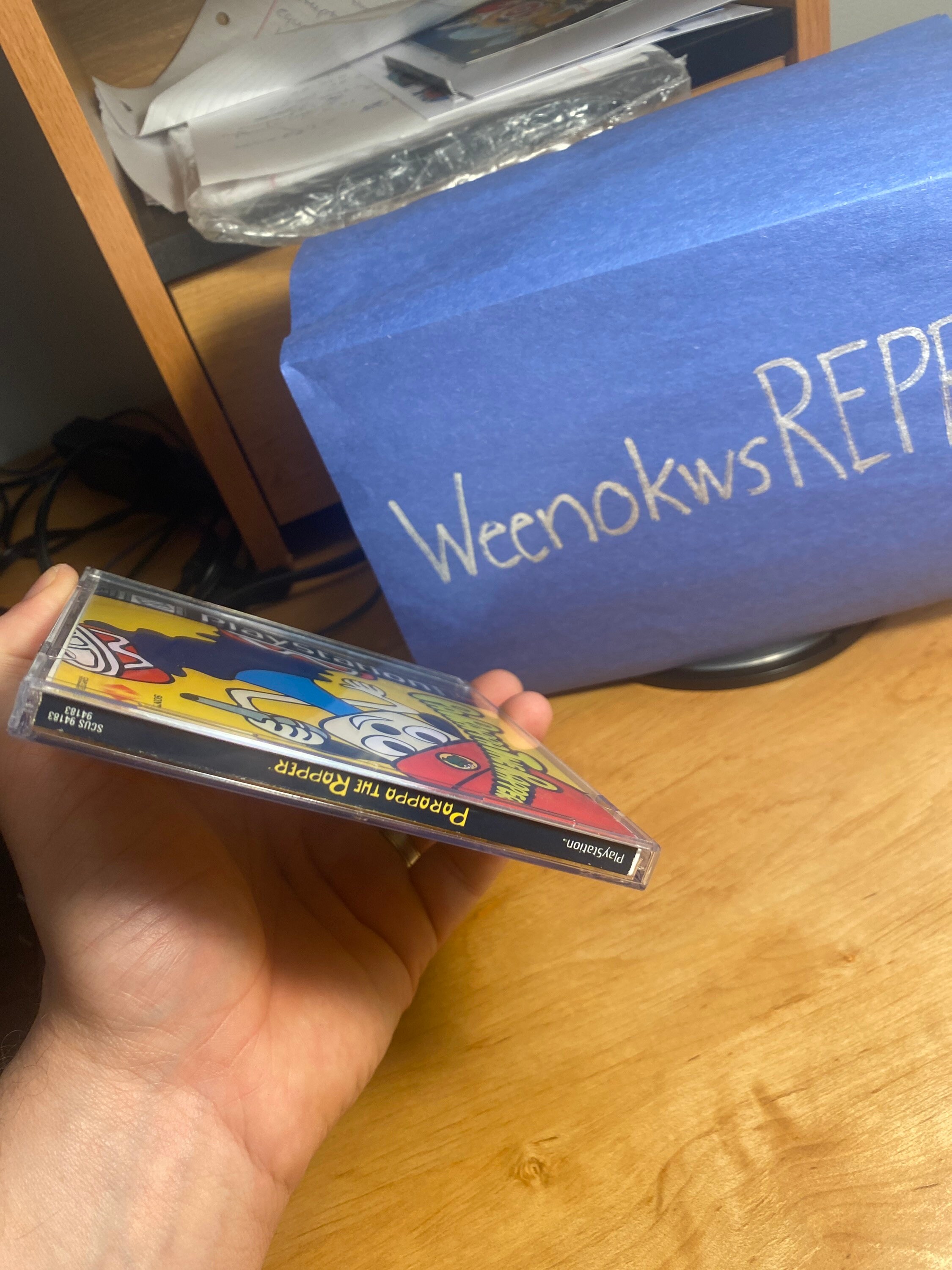 Parappa the Rapper PS1 Reproduction Case 