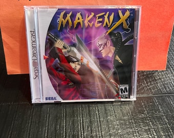Estuche de reproducción Maken X sin disco Dreamcast