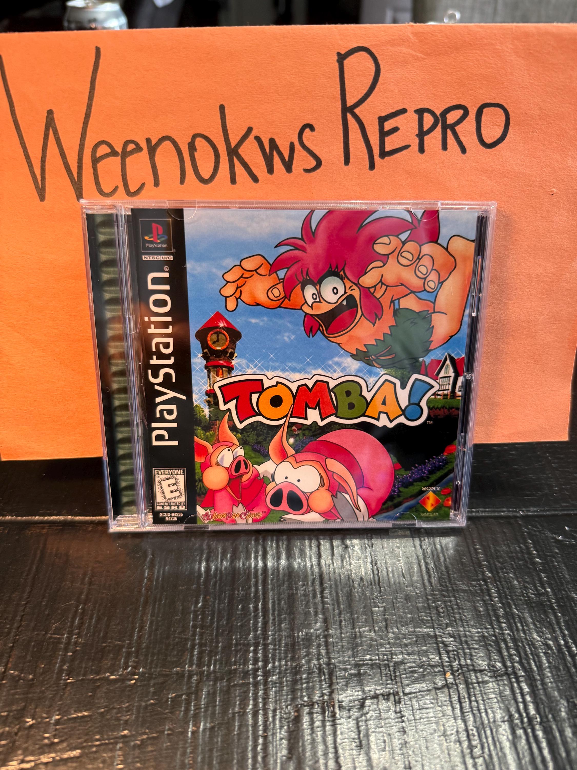 Tomba! REPRODUCTION CASE No Game! Ps1 - Etsy