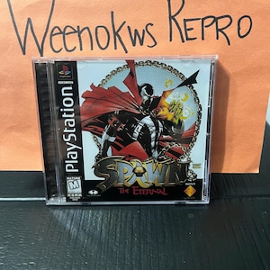 Spawn The Eternal REPRODUCTION CASE No Disc ps1
