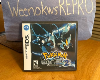 Pokémon Pokemon Black Version 2 REPRODUCTION CASE No Game 