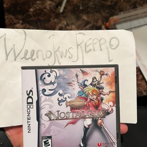 懐かしの復刻ケース No Game! ニンテンドーDS