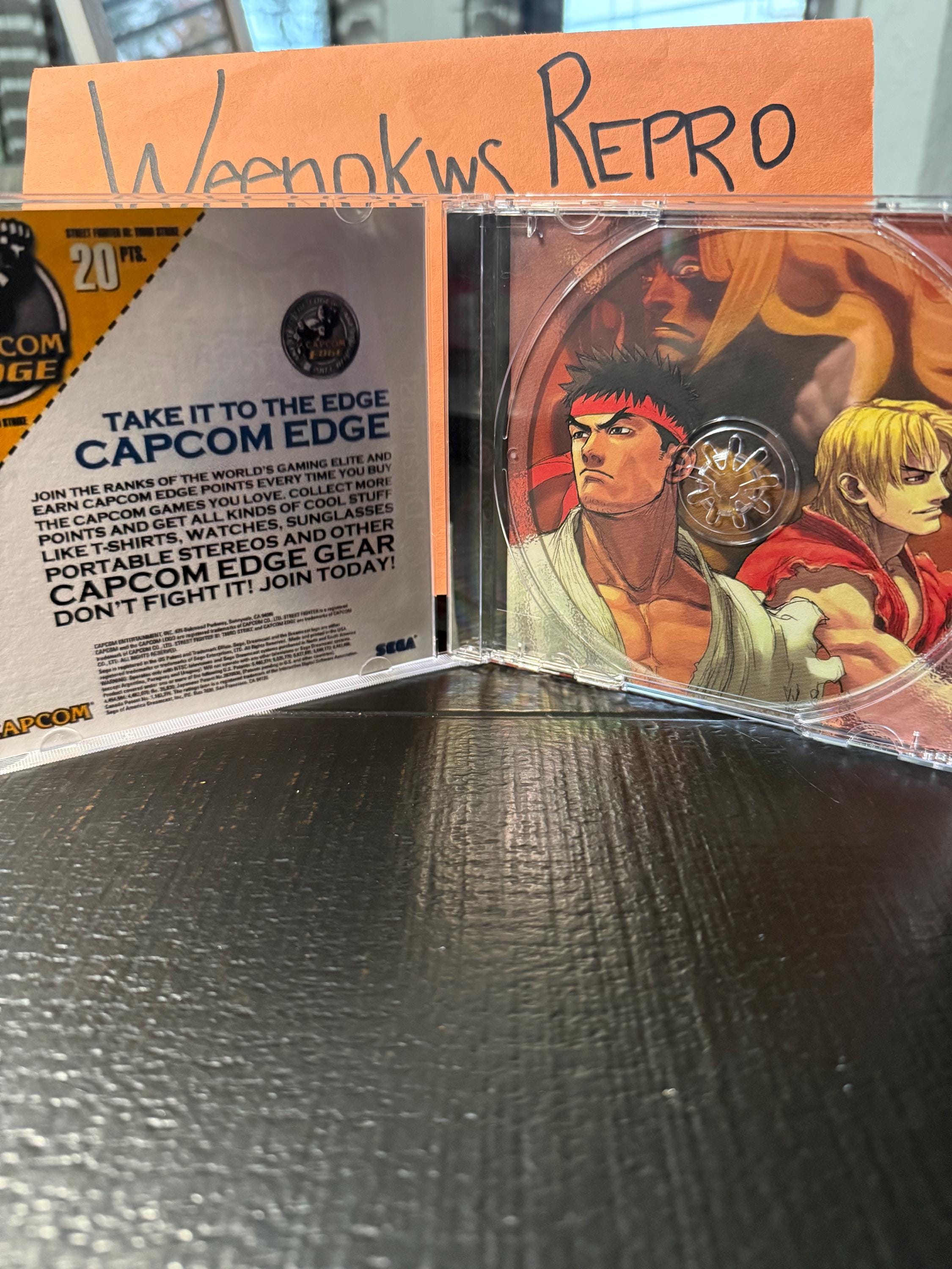 ストリートファイターIII サードストライク 3rd strike 復刻版 ケース