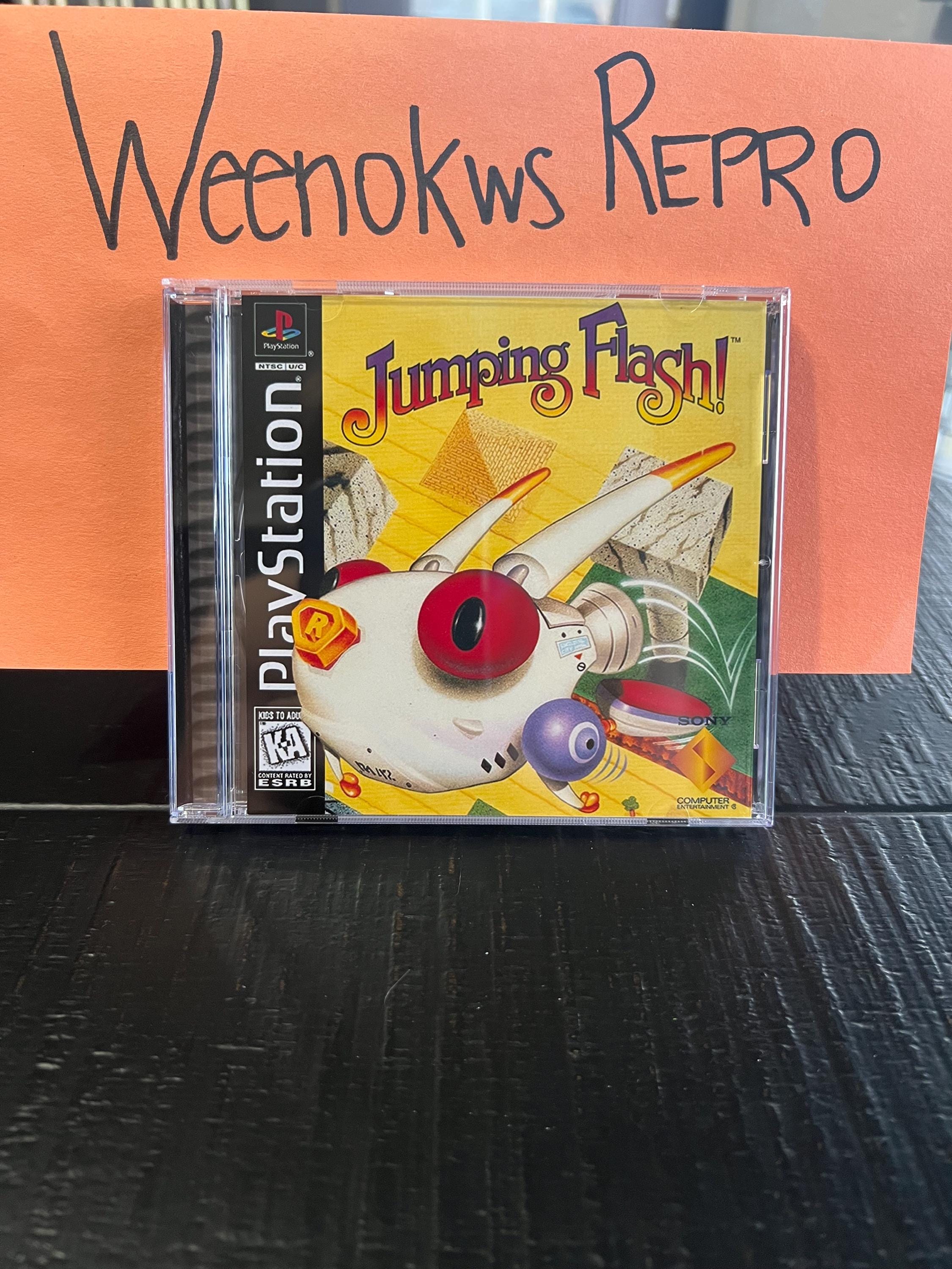 Jumping Flash Sur PS1 - Import Japon - Bon État
