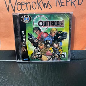 Outtrigger REPRODUCTION CASE No Disc! Dreamcast