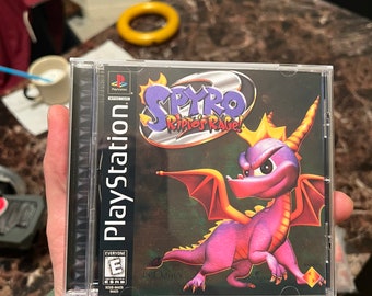 Spyro 2 Ripto’s Rage REPRODUCTION CASE No Disc! Ps1