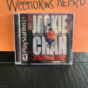 Jackie Chan Stuntmaster REPRODUCTION CASE No Disc ps1