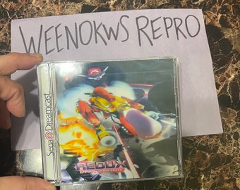 ReDux Dreamcast REPRODUCTION CASE Only No Disc