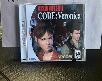 Resident Evil Code Veronica REPRODUCTION CASE Dreamcast