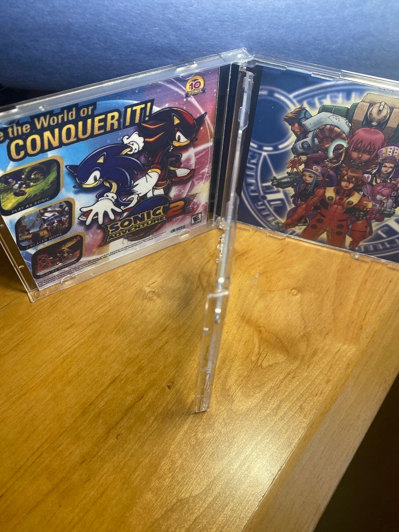 Phantasy Star Online Version 2 REPRODUCTION CASE No Discs Dreamcast image 4