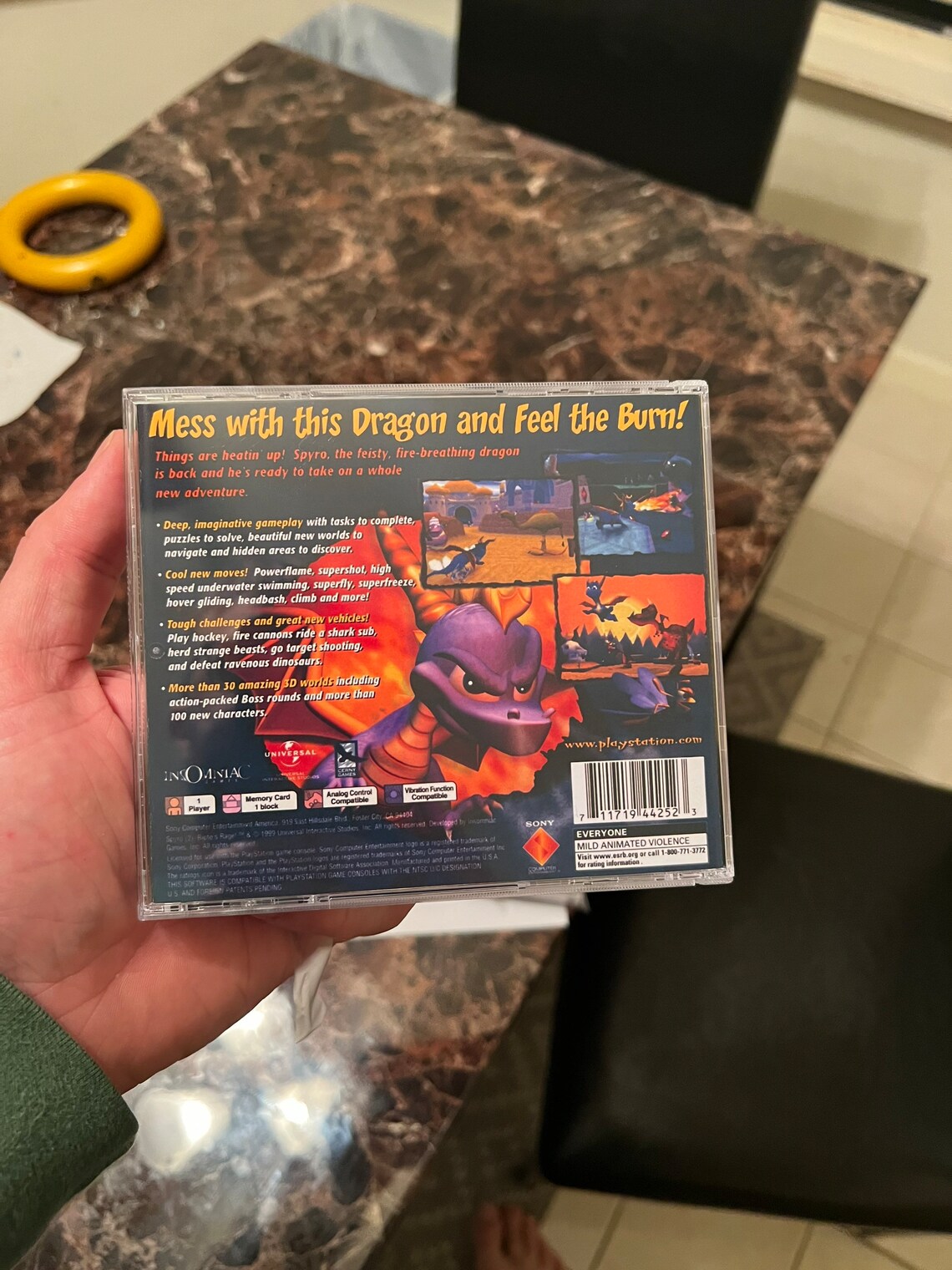 Spyro 2 Ripto’s Rage REPRODUCTION CASE No Disc! Ps1 - Etsy