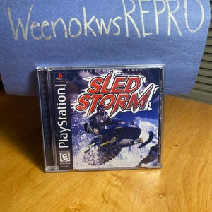Sled Storm REPRODUCTION CASE No Disc ps1
