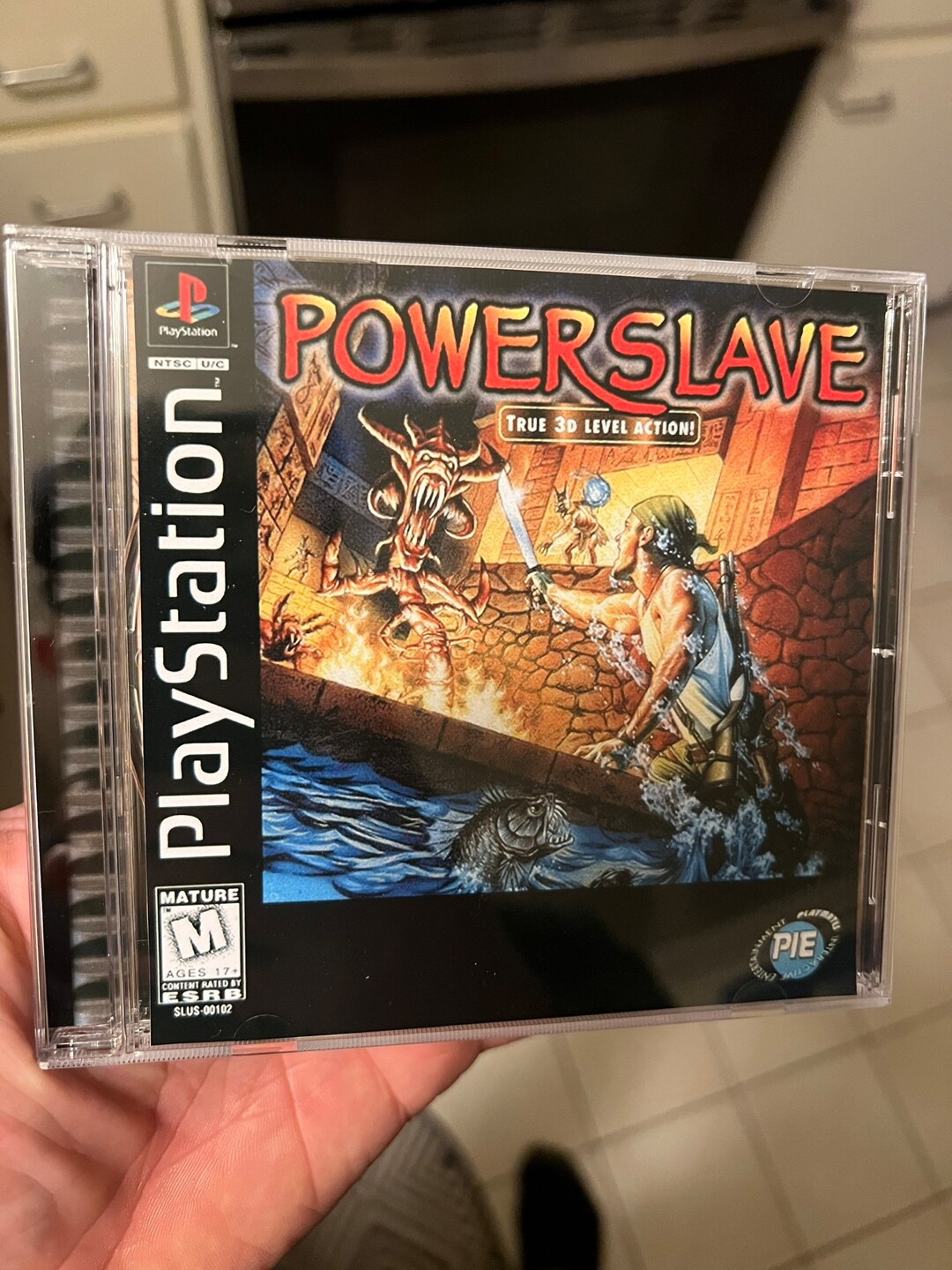 Powerslave REPRODUCTION CASE No Disc Ps1 Etsy