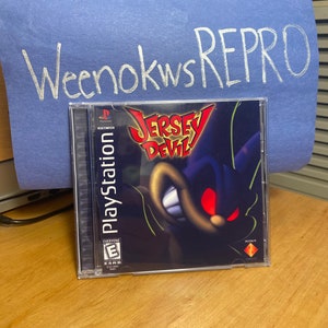 Jersey Devil REPRODUCTION CASE No Disc Ps1