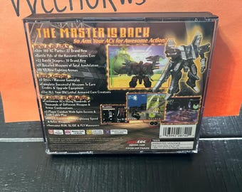 アーマード・コア マスター・オブ・アリーナ 復刻版ケース ディスク