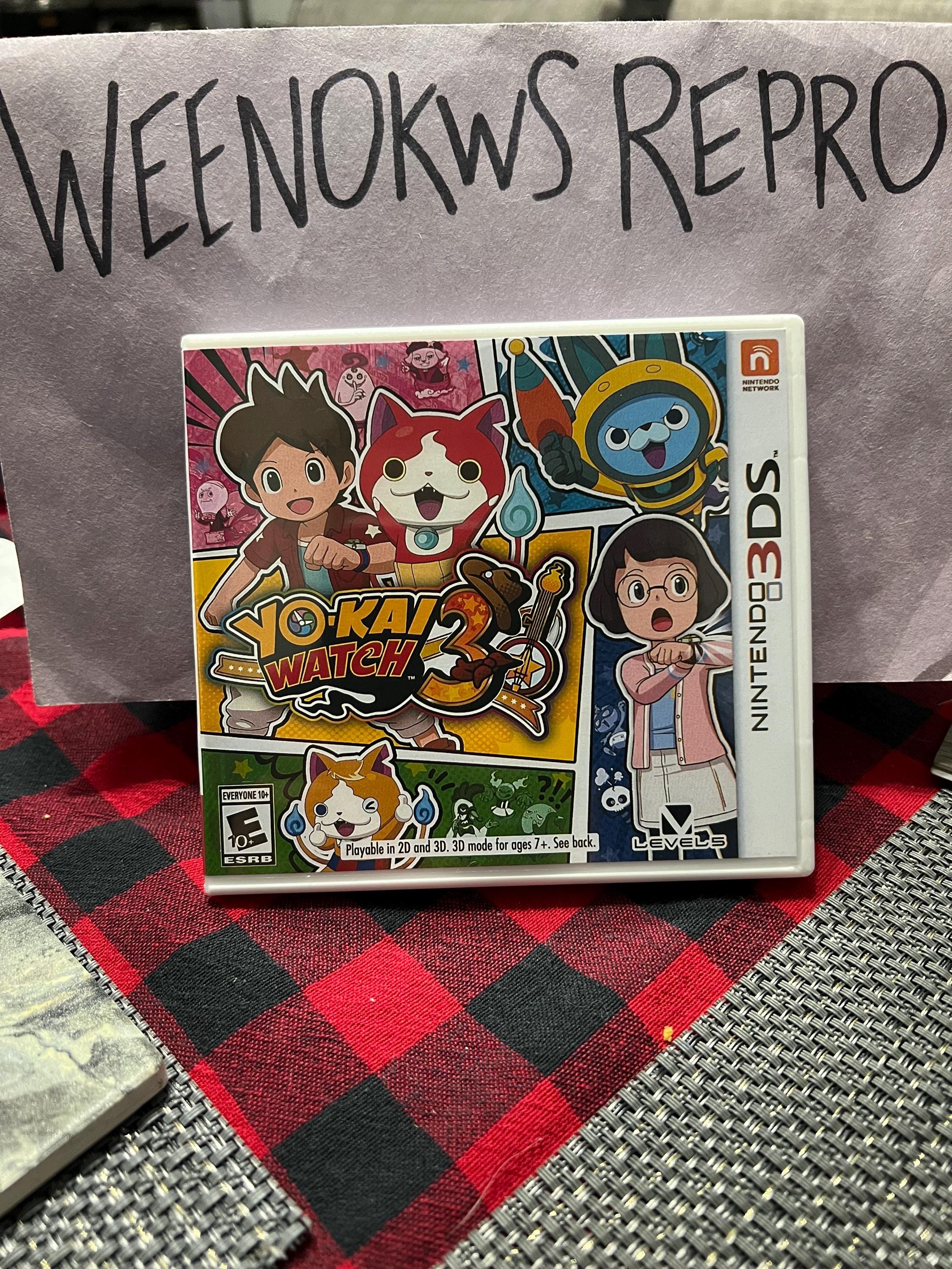 Yo Kai Watch 3ds - Etsy