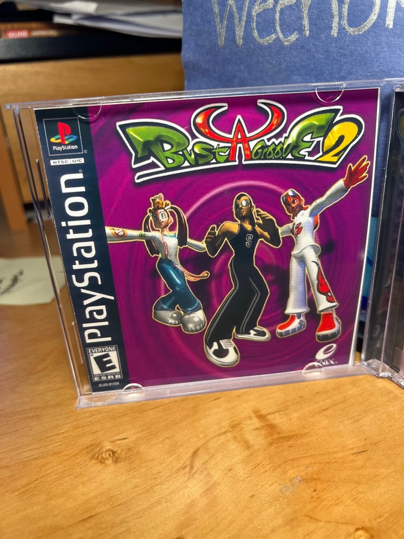 Bust a Groove 2 REPRODUCTION CASE No Disc Ps1 Etsy