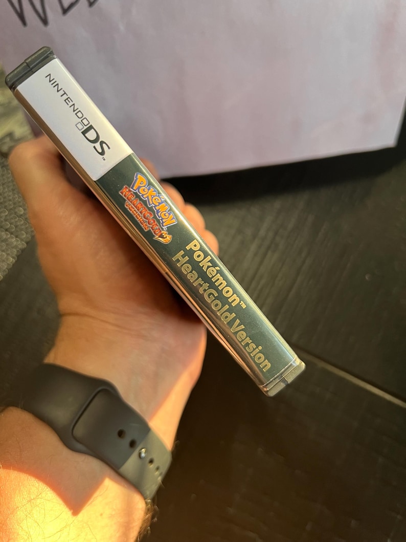 Pokémon Pokemon Heartgold Version REPRODUCTION CASE No Game! Nintendo ...