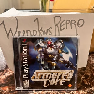 Armored Core REPRODUCTION CASE No Disc! Ps1