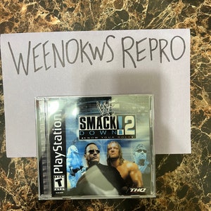 Jeu PS1 : SmackDown 2 - Version Japonaise NTSC-J - Pour PlayStation 1 - En Très Bon état Avec Notice