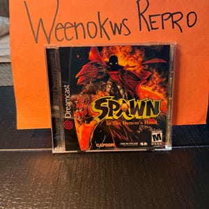 Spawn Dreamcast-REPRODUCTIEKOFFER Alleen geen schijf