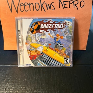 Crazy taxi 1 REPRODUCTION CASE No Disc Dreamcast