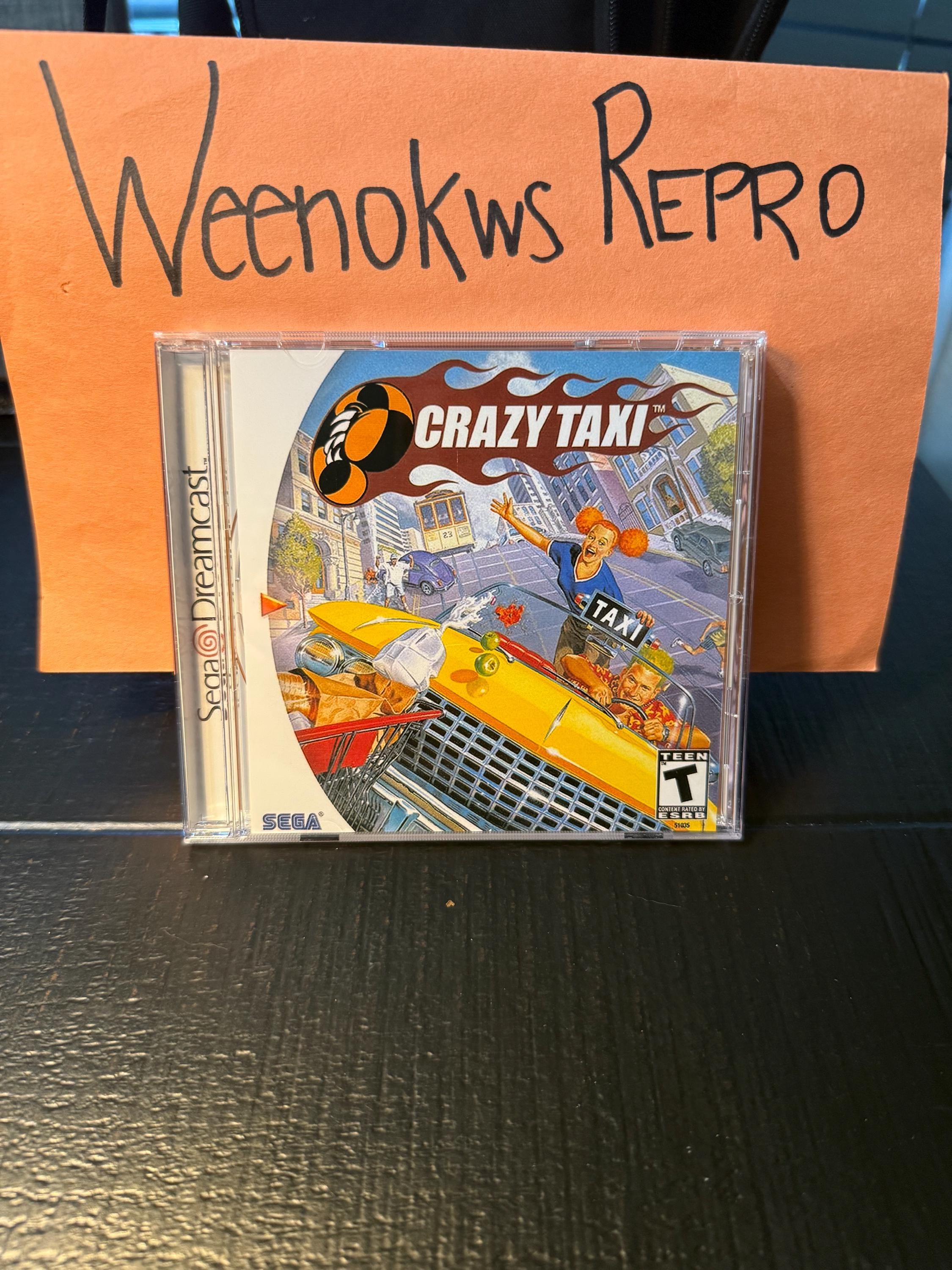 Crazy Taxi 1 REPRODUCTION CASE No Disc Dreamcast - Etsy