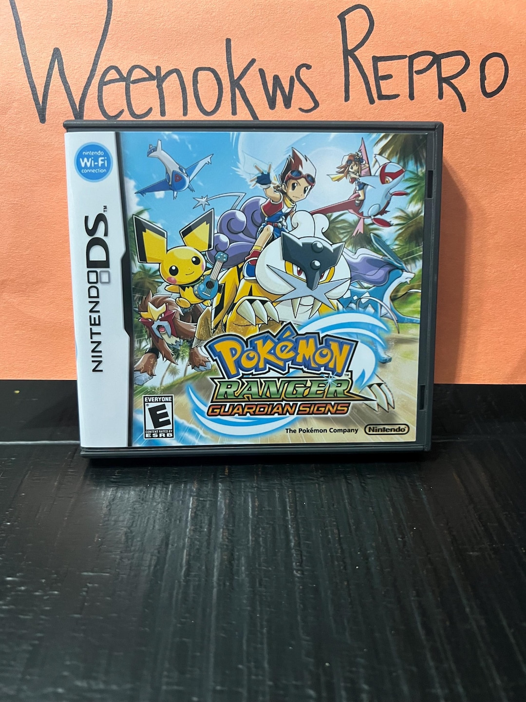 Pokémon Pokemon Ranger Guardian of Signs REPRODUCTION CASE No Game ...