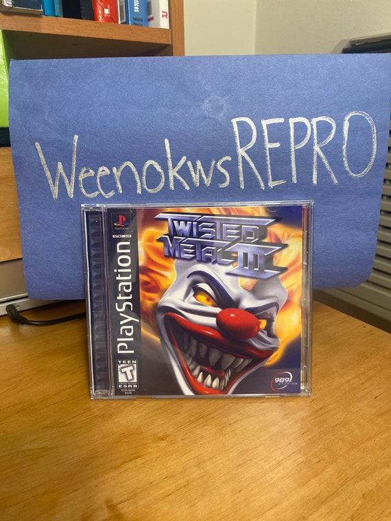 PS1 Case - NO GAME - Twisted Metal 3 