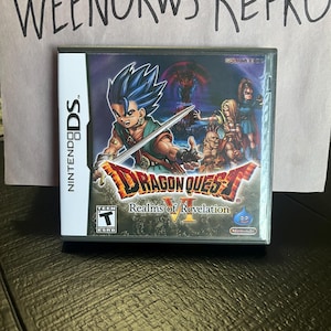 Dragon Quest 6 VI REPRODUCTION CASE No Game! Nintendo Ds