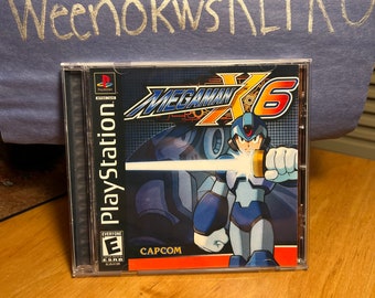 ロックマンX6 複製ケース ディスクなし PS1 - Etsy 日本