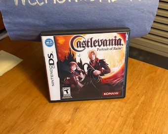 Estuche de reproducción de Castlevania Portait of Ruin ¡No hay juego! Nintendo Ds