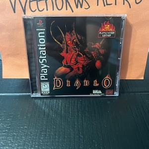 Diablo REPRODUCTION CASE No Disc! Ps1
