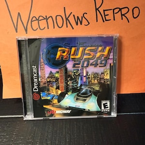 Estuche de reproducción de San Francisco Rush 2049 sin disco Dreamcast