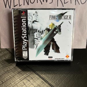 Final Fantasy VII 7 REPRODUCTION CASE No Disc ps1