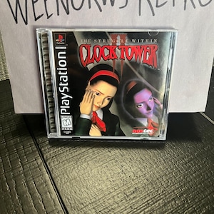 Clock tower 2 The Struggle Within REPRODUCTION CASE No Disc! Ps1