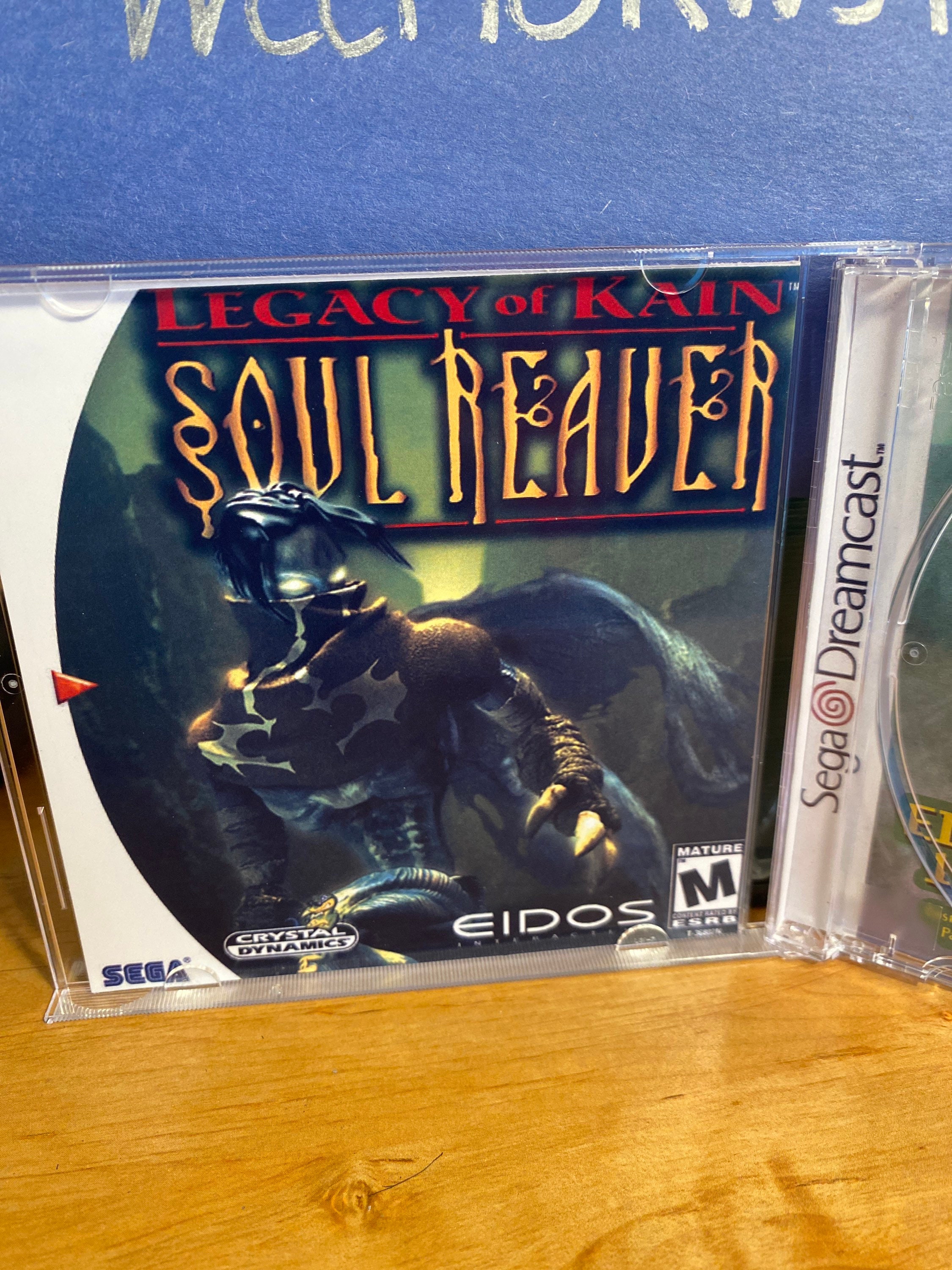 Sega Dreamcast - Legacy Of Kain : Soul Reaver - Boitier Cassé