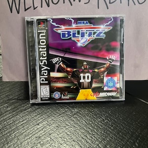 NFL Blitz REPRODUCTION CASE No Disc ps1